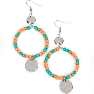 Cayman Catch - Orange earrings